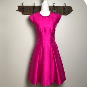 Kate Spade Dress Silk Blend Fuchsia